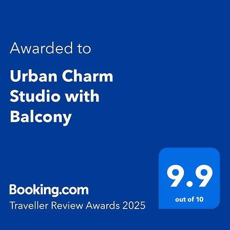 Urban Charm Studio With Balcony Tirana Kültér fotó