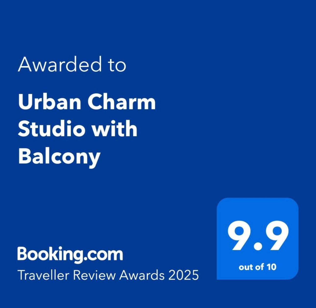 Urban Charm Studio With Balcony Tirana Kültér fotó